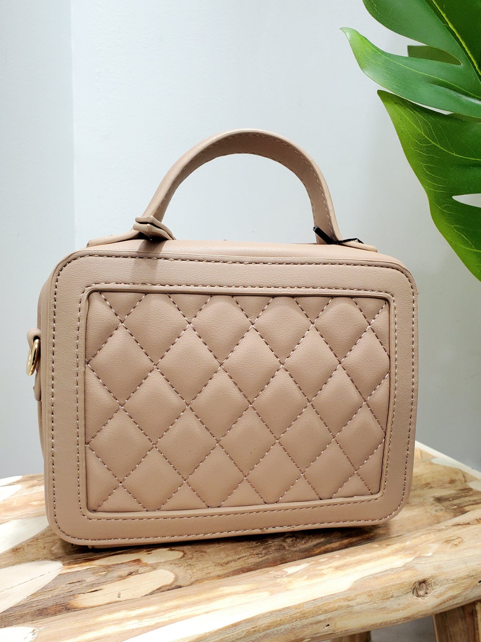 Sac matelass chaine beige MC2 boutique