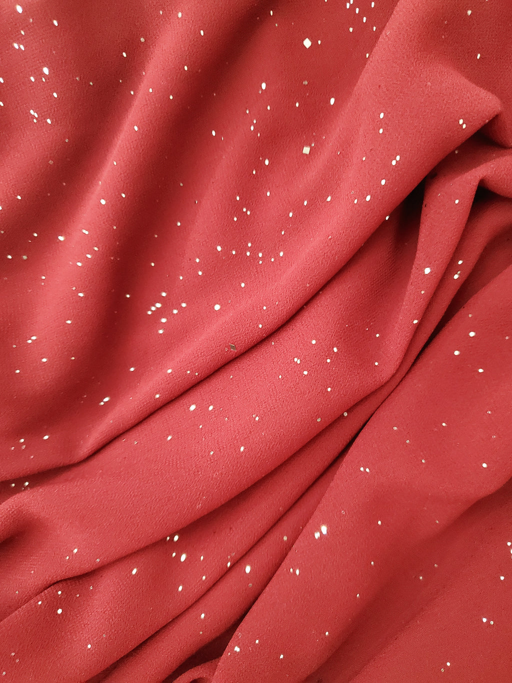 Robe voile scintillant