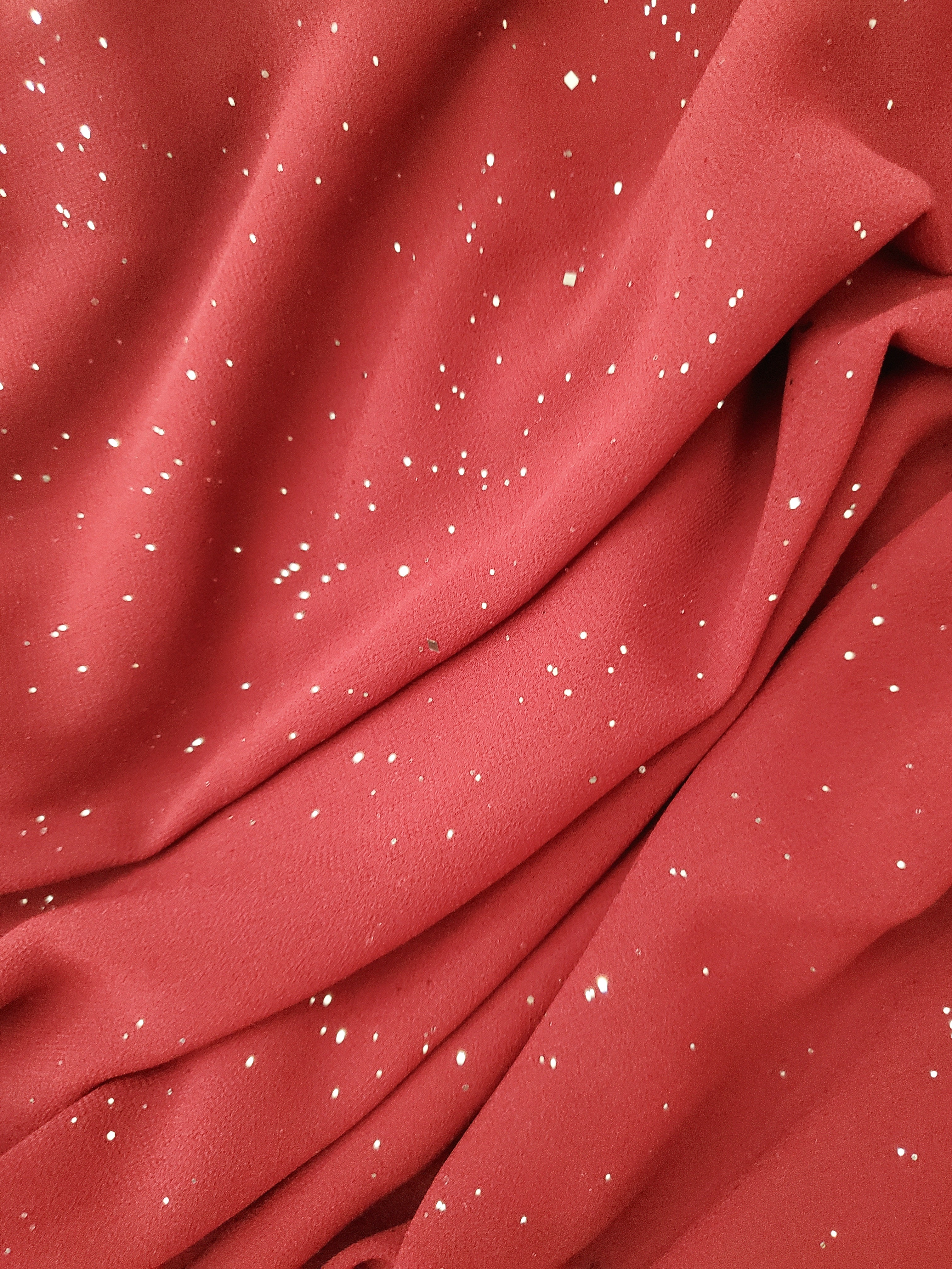 Robe voile scintillant