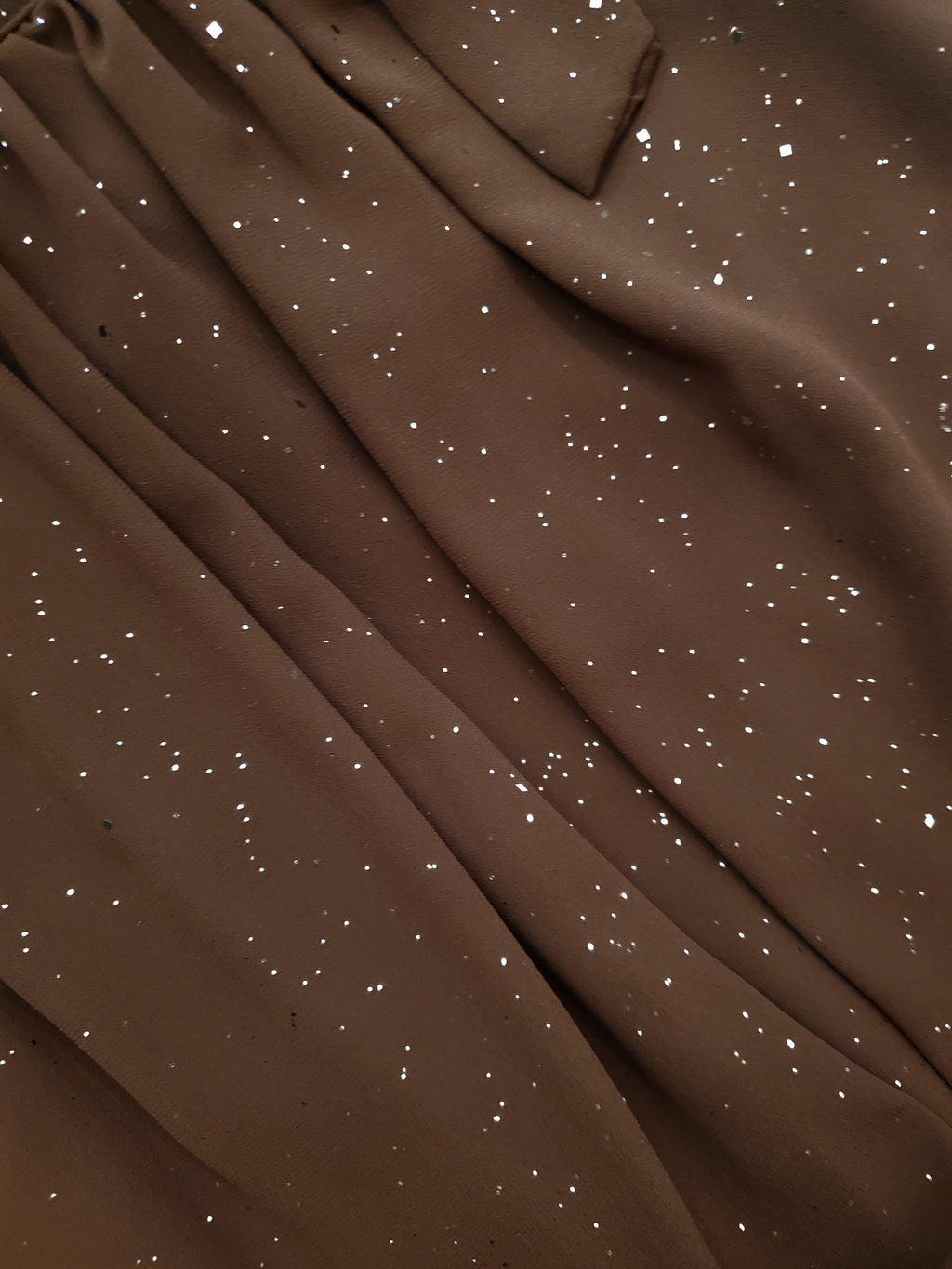 Robe voile scintillant