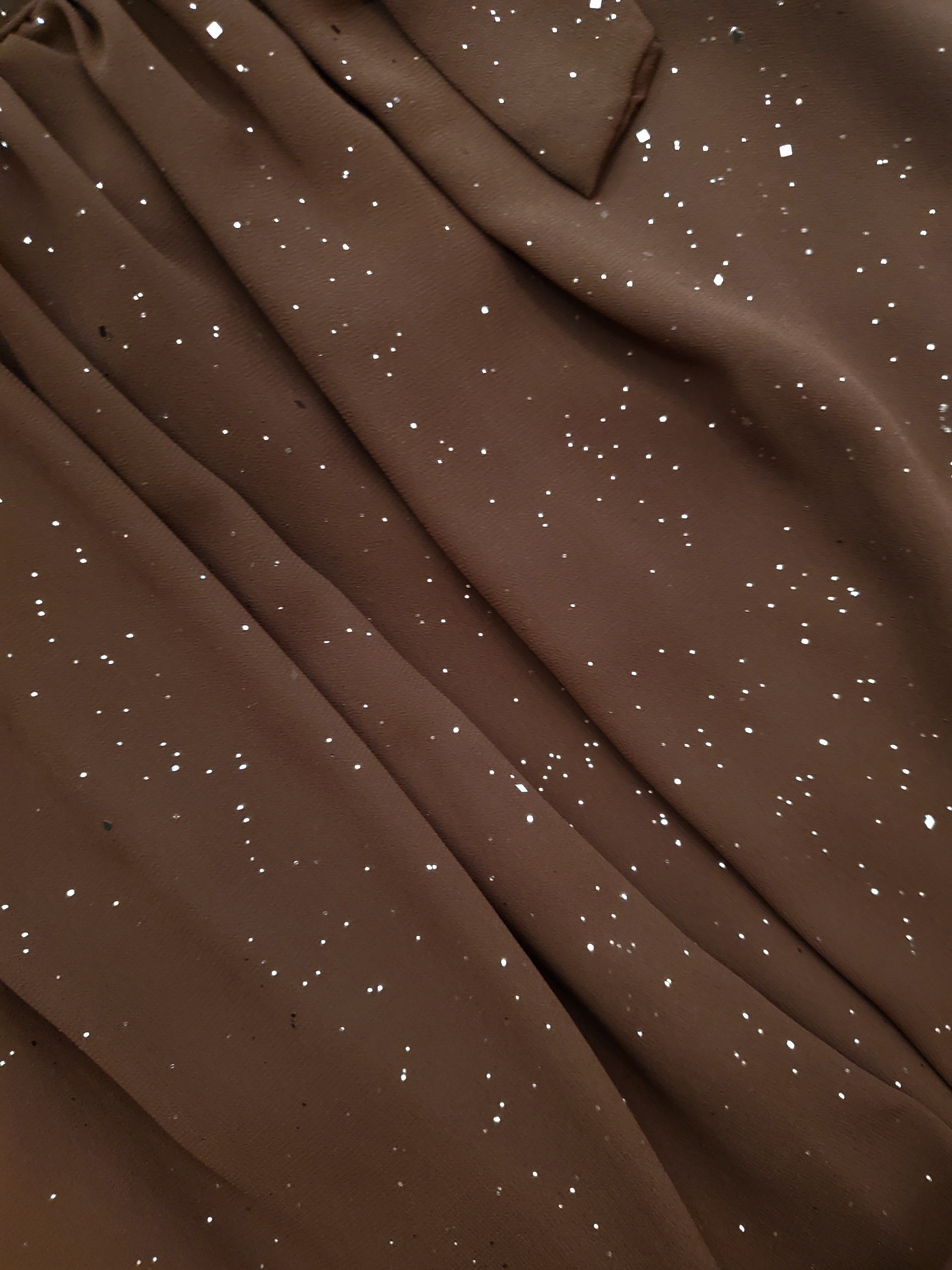 Robe voile scintillant