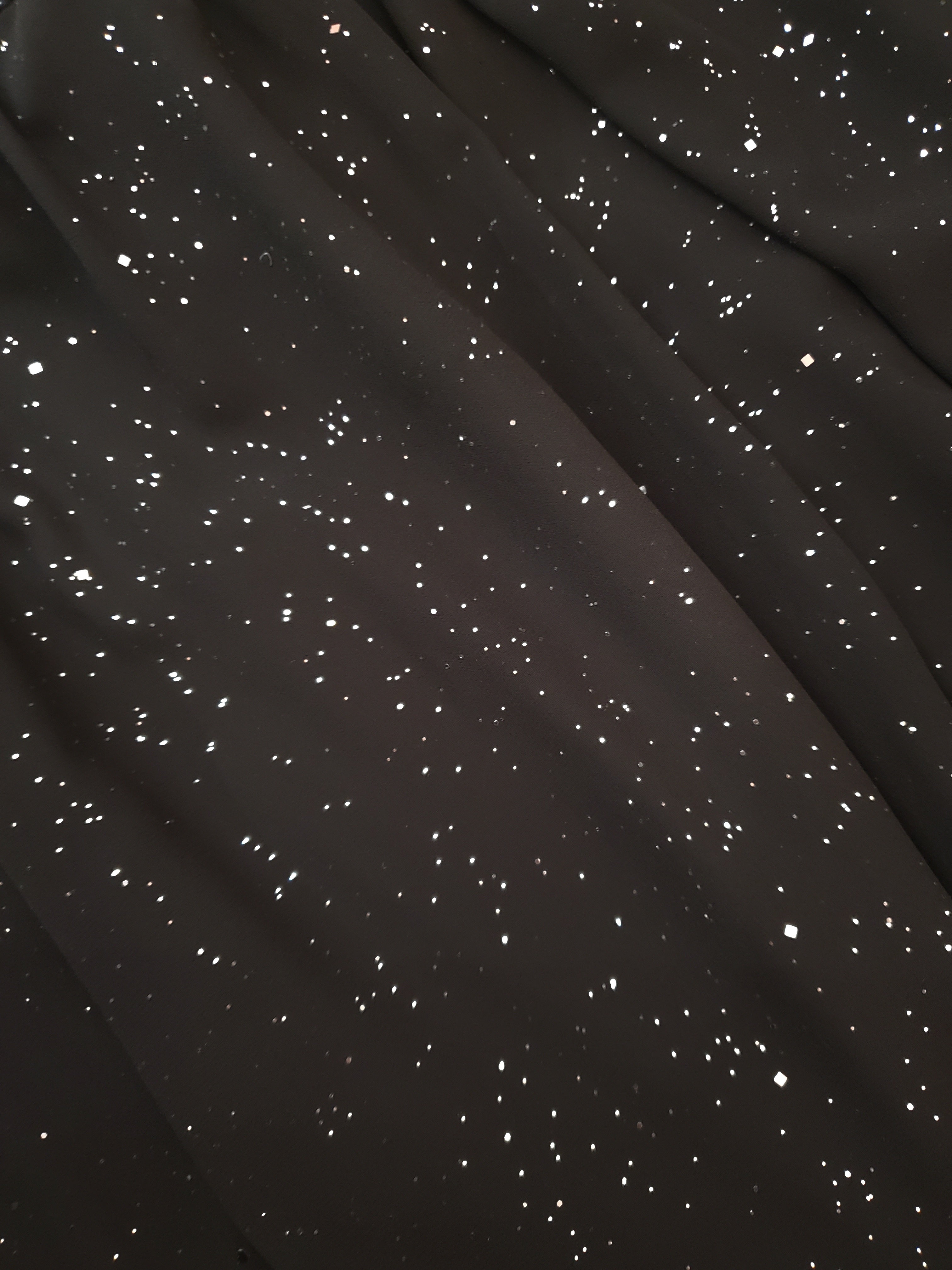 Robe voile scintillant