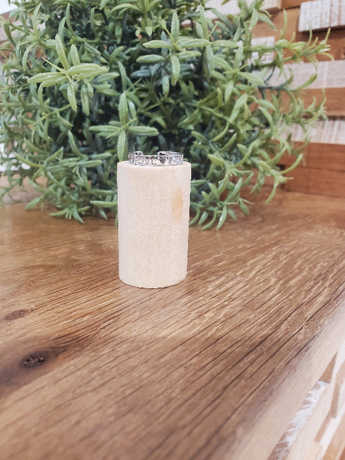 Bague love Colorie Argent. 