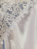 Débardeur satin et dentelle