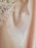 Débardeur satin et dentelle