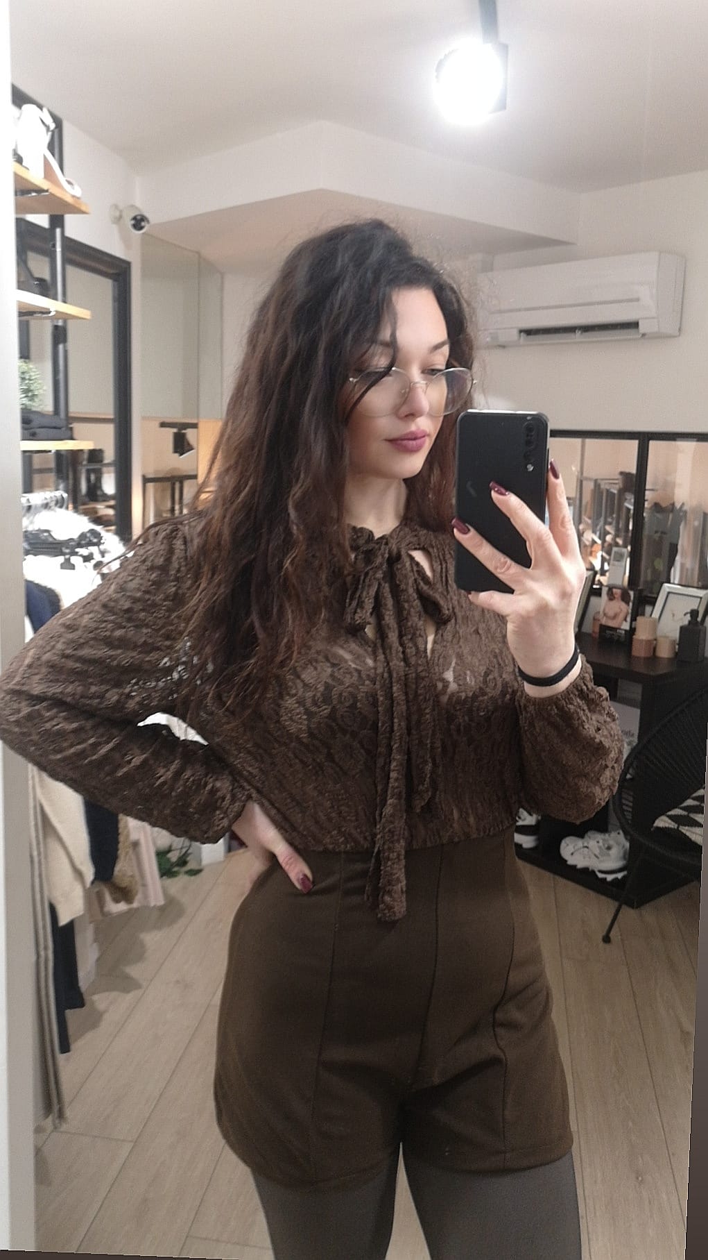 Combi-short haut dentelle - zoom -Mc2- Enghien les bains