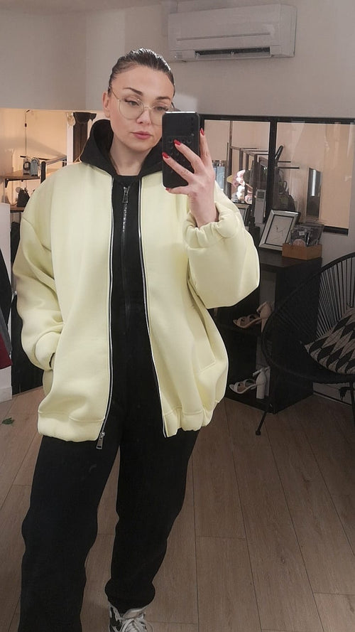 Blouson zippé