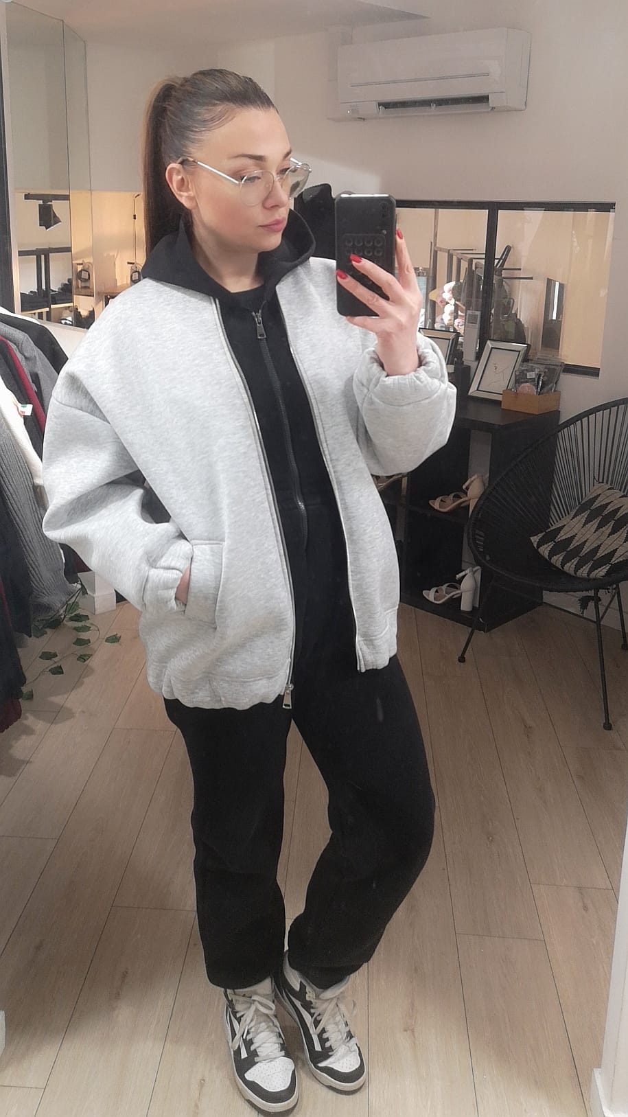 Blouson zippé