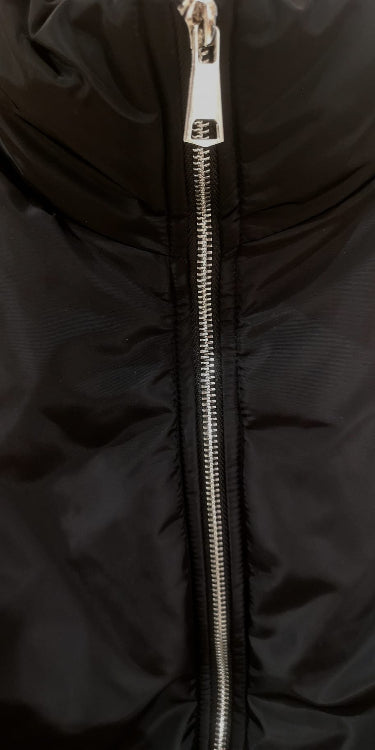 blouson style bombers noir. photo détail