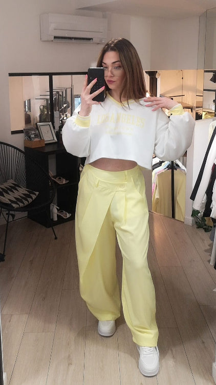 Crop top Los Angeles . photo porté.