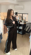 Veste leopard bande couleur