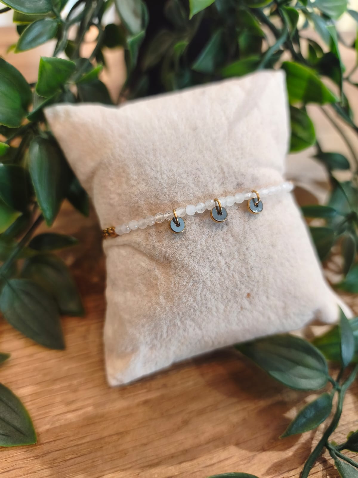 Bracelet perle et pampilles