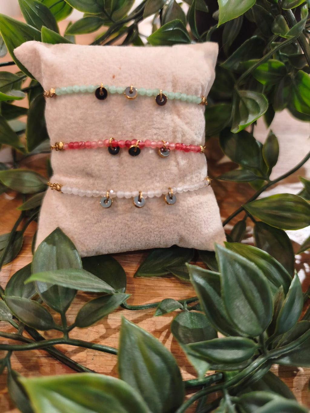Bracelet perle et pampilles
