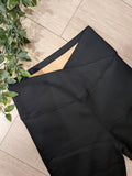 Legging fourré colorie noir
