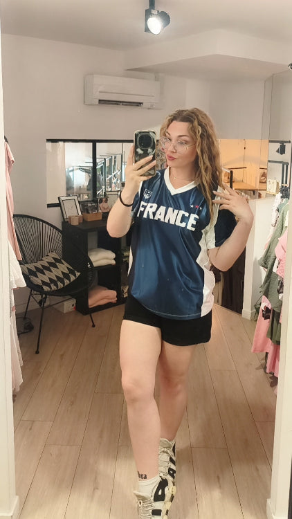 Maillot France . photo porté
