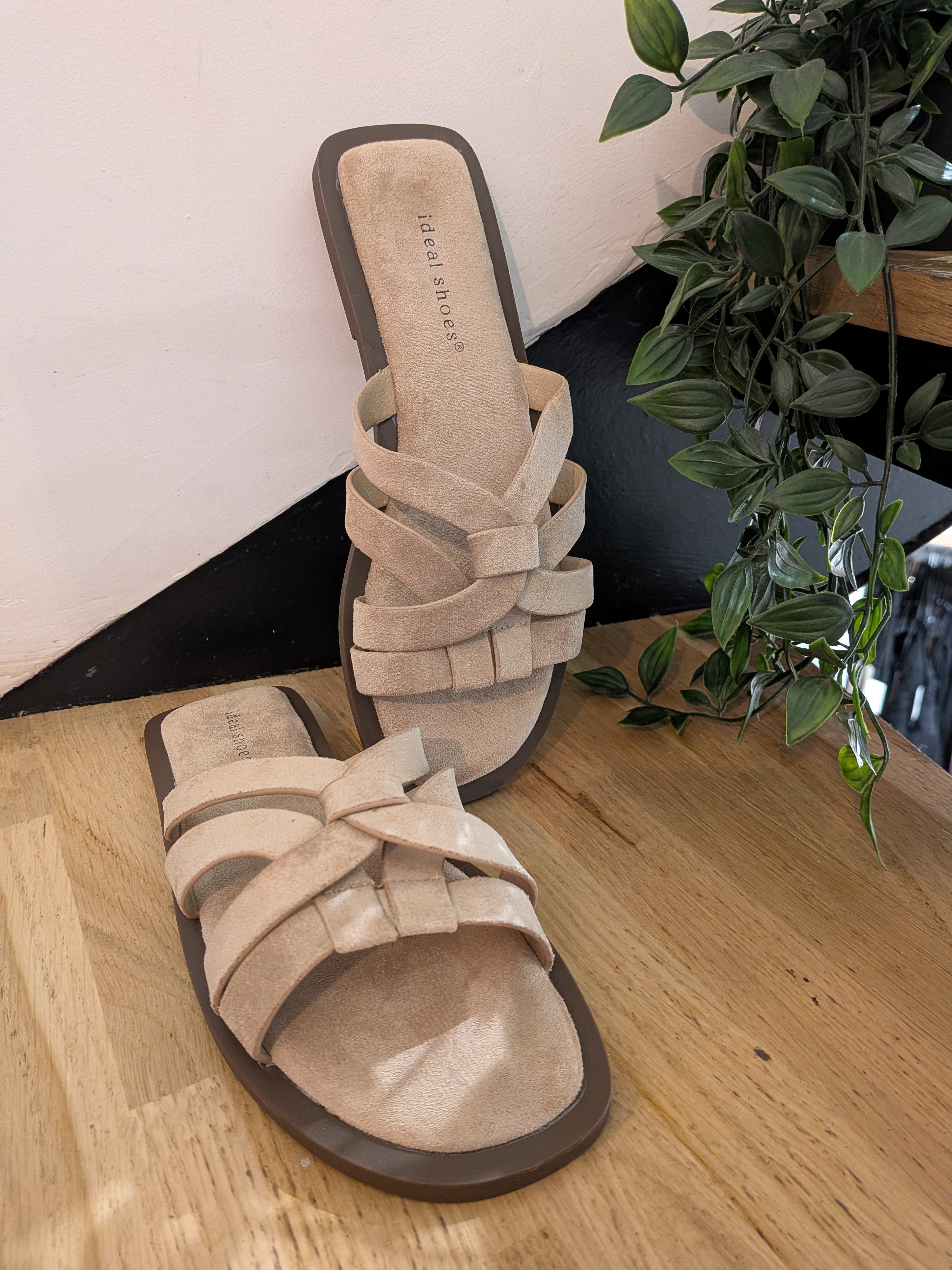 Mules tressé