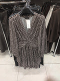 Robe rayure pois