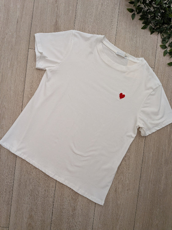T-shirt coeur