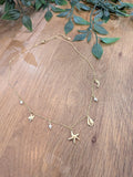 Collier charm's ocean photo a plat