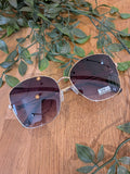 Lunettes de soleil métal 