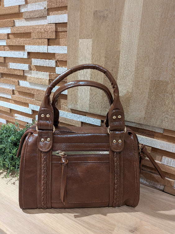 sac vintage hippy chic colorie camel 