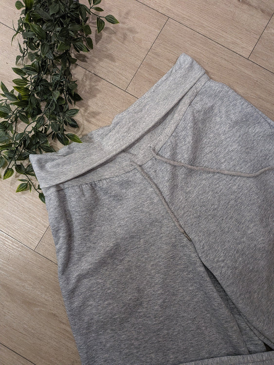 Jogging retourné colorie Gris