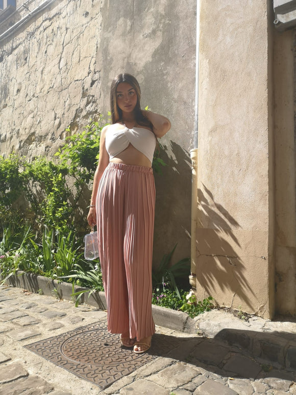 Crop top chaine