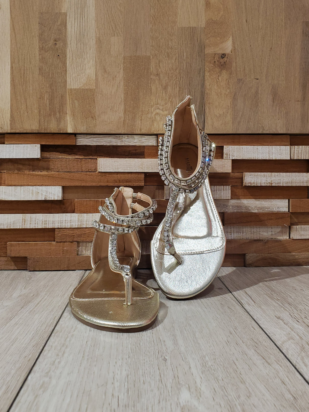 Sandales strassées