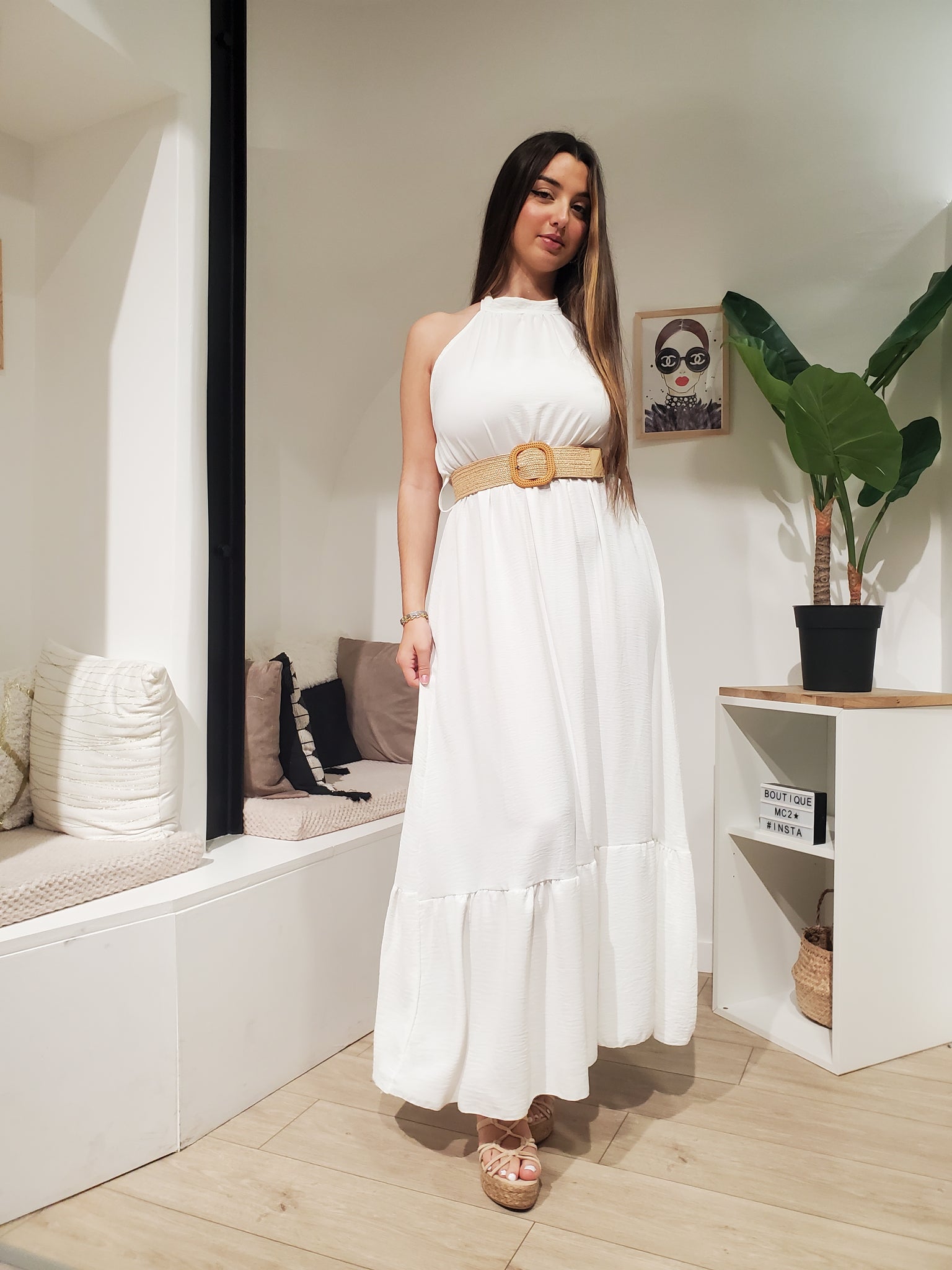 Ceinture sales robe longue