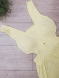 Robe longue ouverture coté
