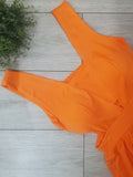 Robe longue ouverture coté