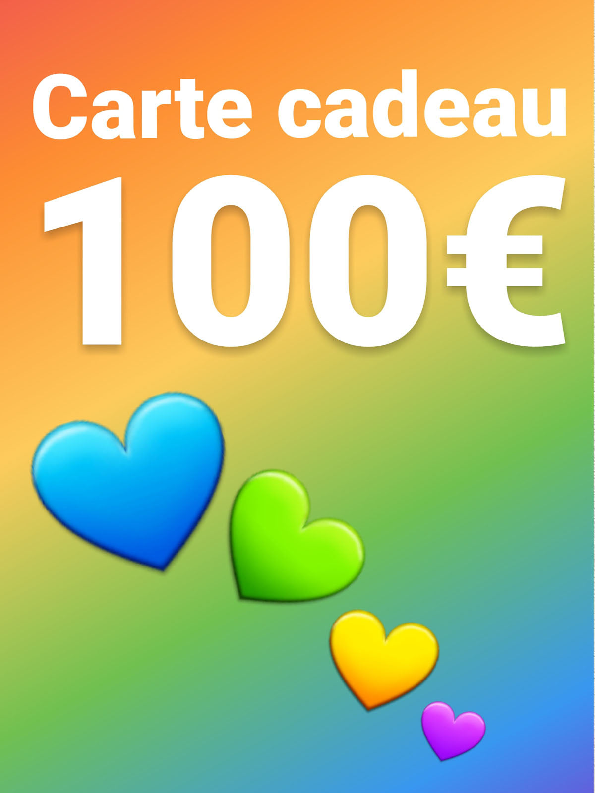 Illustration carte cadeau 100€