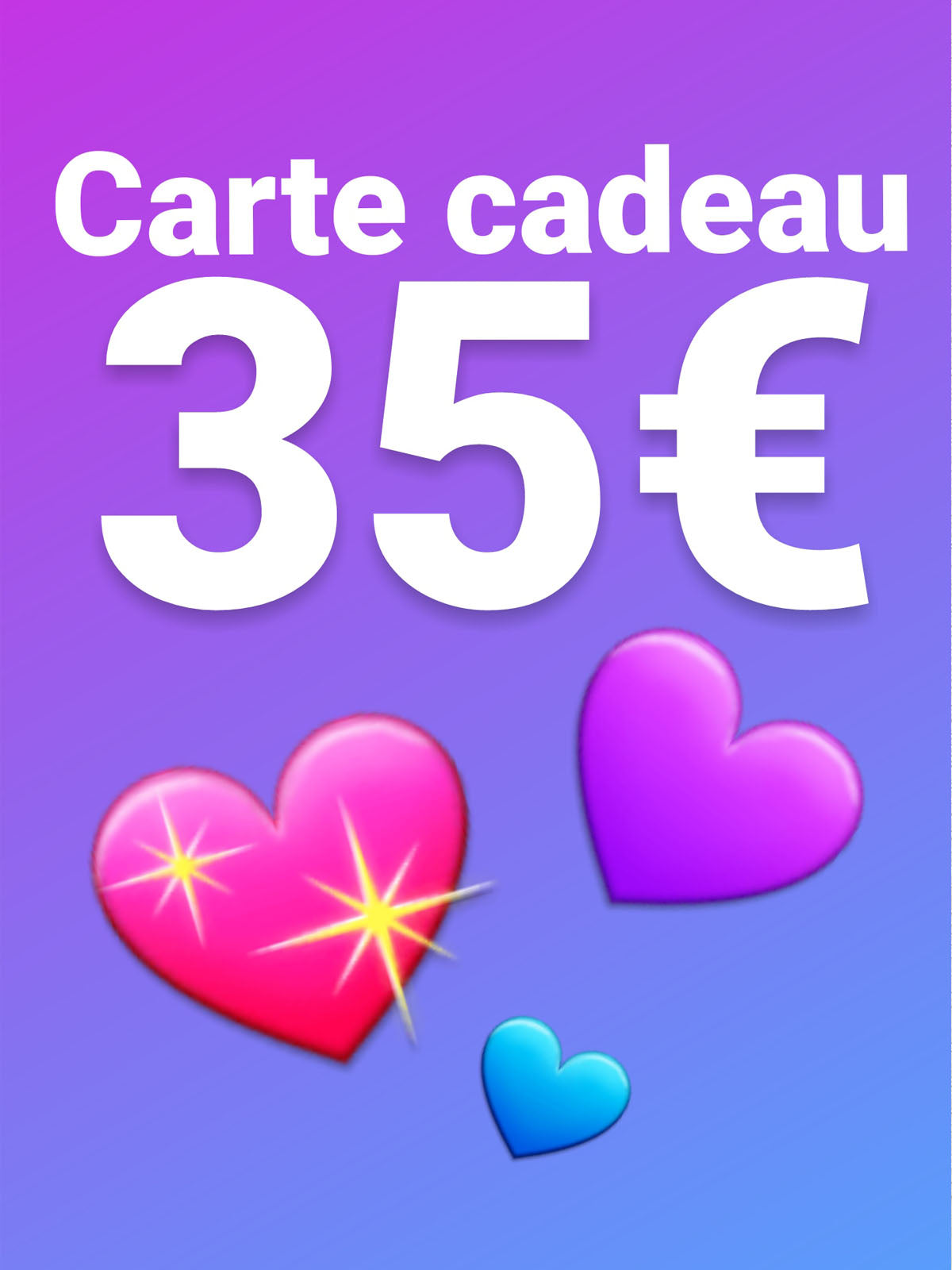 Illustration carte cadeau 35€